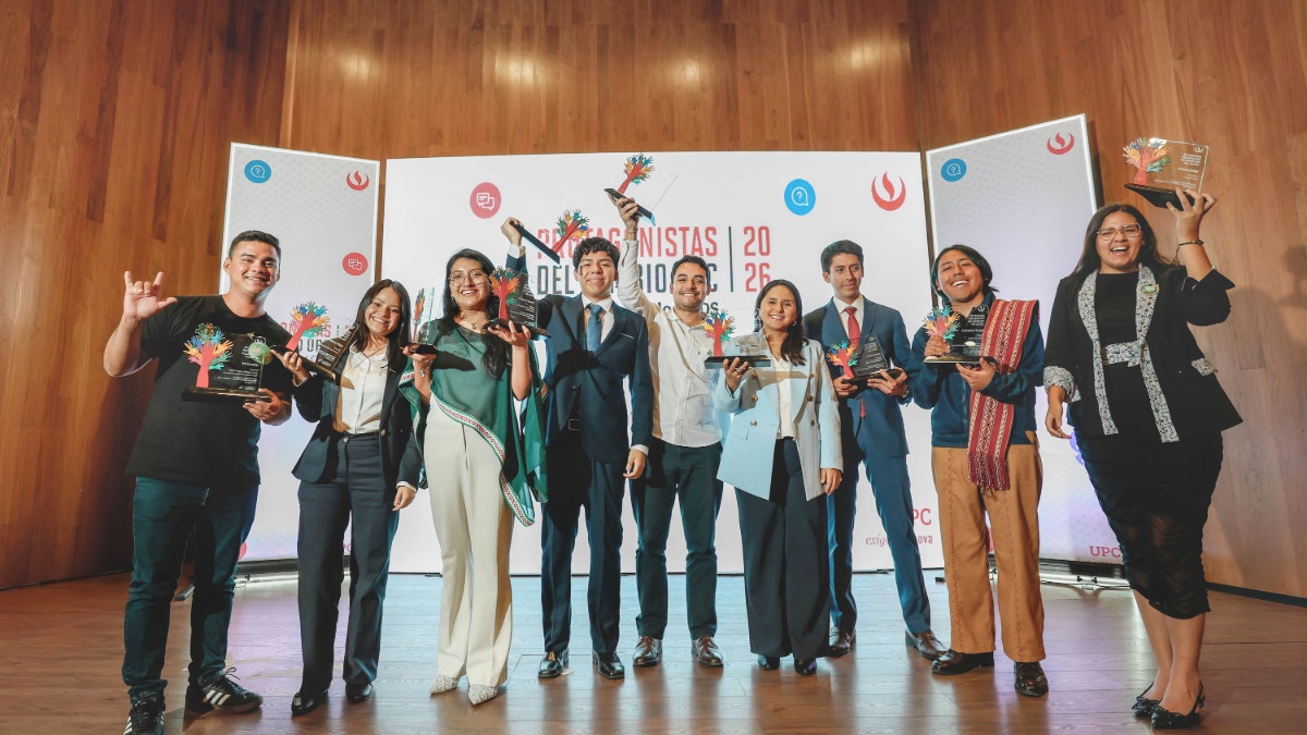 UPC reconoció a jóvenes líderes de iniciativas que buscan transformar el Perú