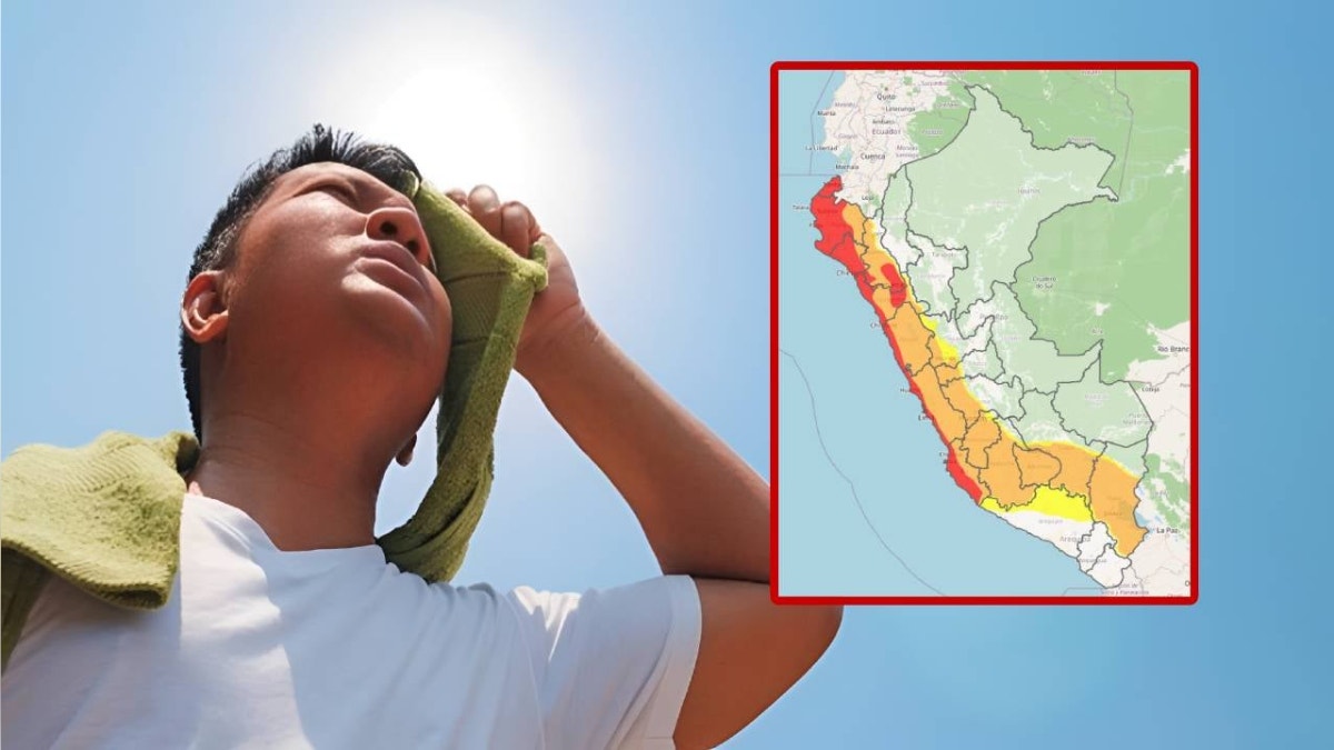 Ola de calor se extiende: Senamhi activa alerta roja por altas temperaturas en más de 15 regiones, incluida Lima