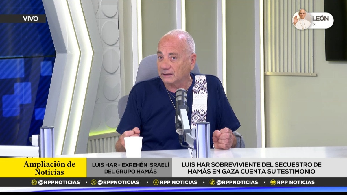 Luis Har, argentino-israelí secuestrado por Hamás durante 129 días: "Lo que nos mantuvo vivos es la esperanza"
