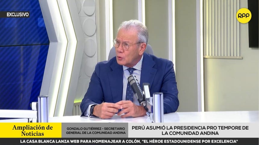 Secretario general de la Comunidad Andina: "Se han realizado más de 100 operaciones conjuntas en las fronteras contra la minería ilegal y el narcotráfico"
