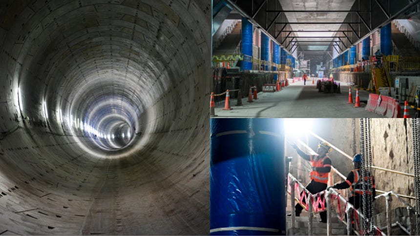 MTC: Estación San Marcos de la Línea 2 del Metro registra un avance del 96 % en obras civiles [FOTOS]