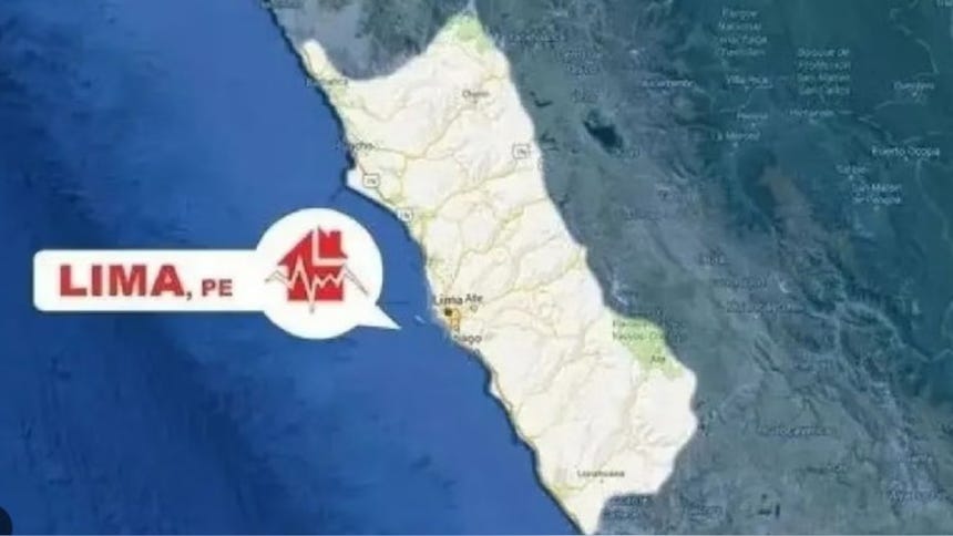 Sismo de 3.6 grados se registró en Chosica esta noche
