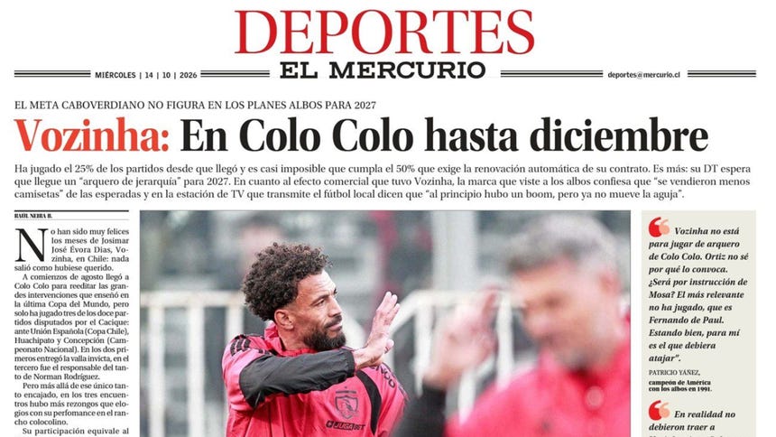 Lo que dice El Mercurio de Chile. 