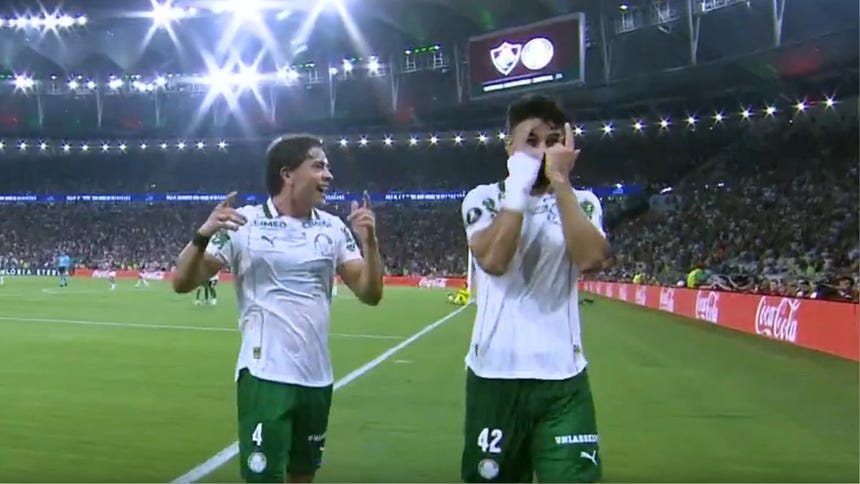 Palmeiras dio el golpe: 'Flaco' López anotó ante Fluminense por la semifinal de ida de la Copa Libertadores [VIDEO]