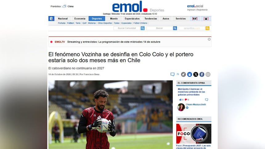 La publicación de Emol de Chile