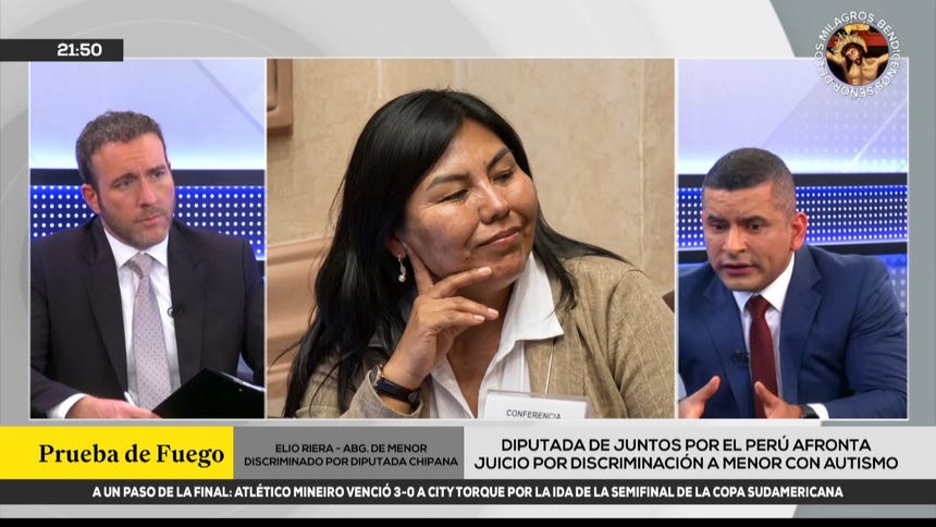 Elio Riera sobre juicio que afronta diputada Graciela Chipana por presunta discriminación: "Hay una certeza probable de condena"