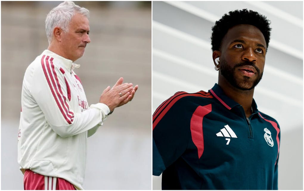 Las opciones de Mourinho para reemplazar a Vinicius Junior en el clásico ante Barcelona - Foto 1
