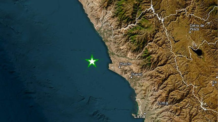 Un sismo de magnitud 3.6 remeció la región Lima esta tarde