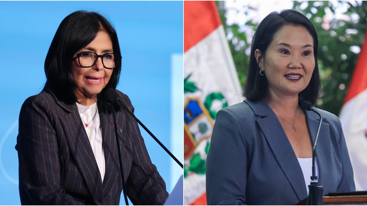Delcy Rodríguez propone a Keiko Fujimori el retorno seguro de venezolanos desde Perú