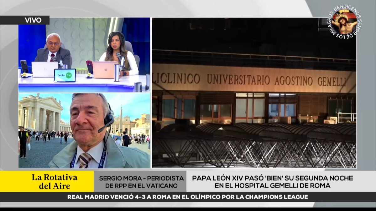 Vaticano: RPP dejó postal donde desea la pronta recuperación del papa León XIV