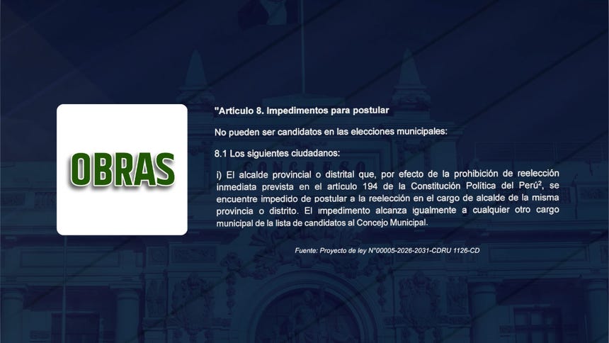 Proyecto de ley presentado por el diputado Víctor Piñán, del Partido Cívico Obras.