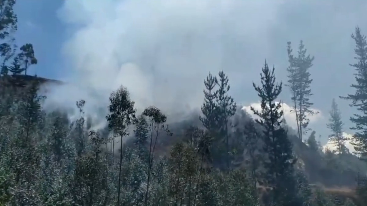 Cusco: condenan a más de tres años de pena suspendida a responsable de incendio forestal en Anta