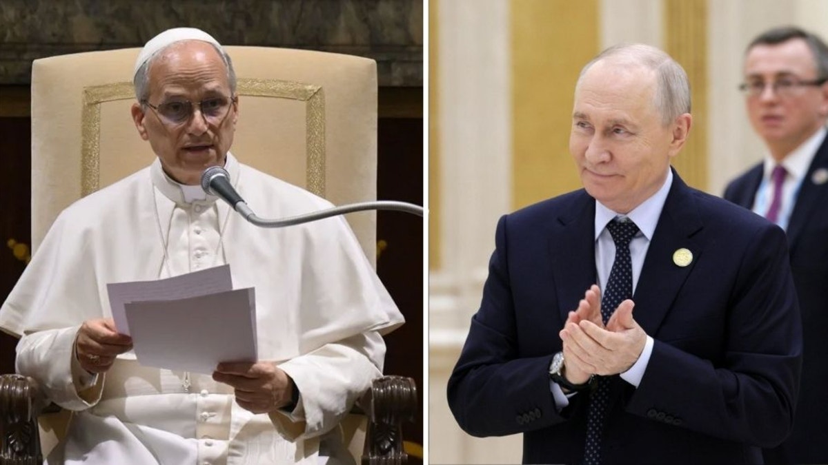 Vladimir Putin agradece a papa Leon XIV por sus esfuerzos por encontrar una solución al conflicto con Ucrania