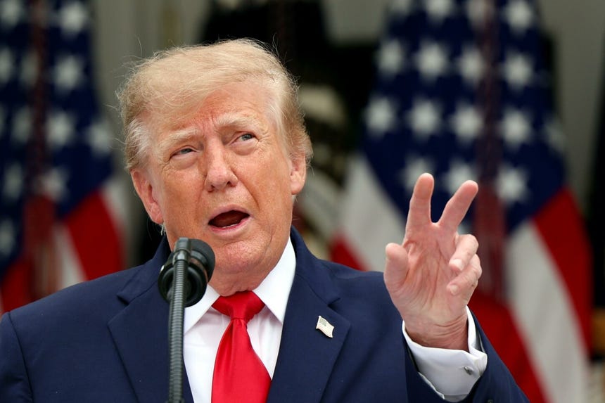Donald Trump, presidente de Estados Unidos. 