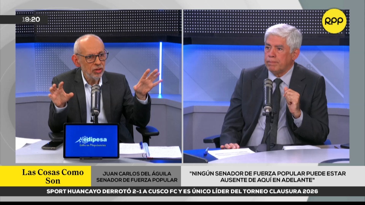 Fujimorista Juan Carlos del Águila: "Las bancadas políticas representadas en el Senado tienen que demostrar madurez política en tiempo de crisis"