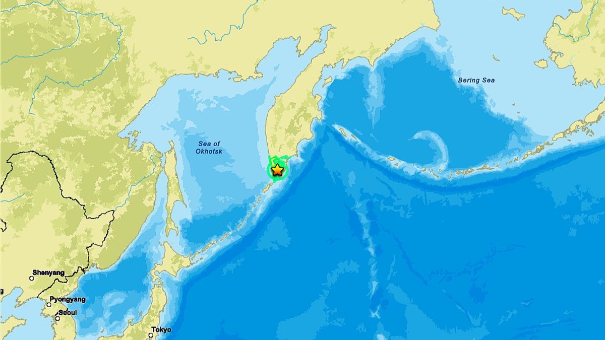 Fuerte sismo de magnitud 6.9 remeció Rusia: epicentro se ubicó en la península de Kamchatka