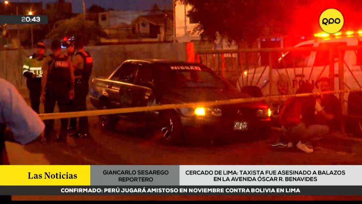 Cercado: taxista es asesinado cuando iba a trasladar a unos pasajeros en la avenida Colonial