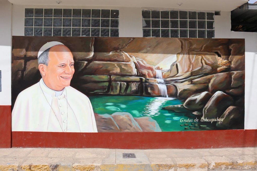 Los murales también destacan espacios emblemáticos y atractivos turísticos de la provincia cajamarquina.