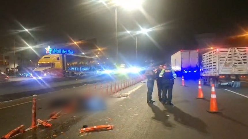 SJM: motociclista perdió la vida tras chocar con un camión en la Panamericana Sur