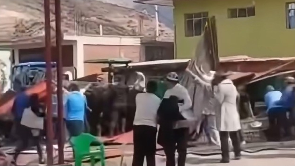 Junín: mujer de 74 años muere y otras tres personas resultan heridas tras colapso del techo de un coliseo en Jauja