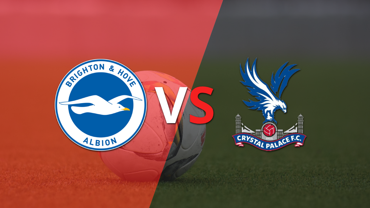 Premier League: Brighton and Hove quiere mantener su racha frente Crystal Palace