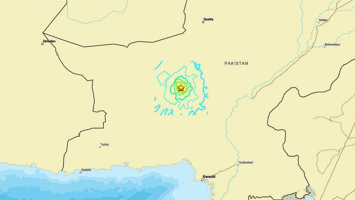 Fuerte sismo de magnitud 5.7 remeció el sureste de Pakistán