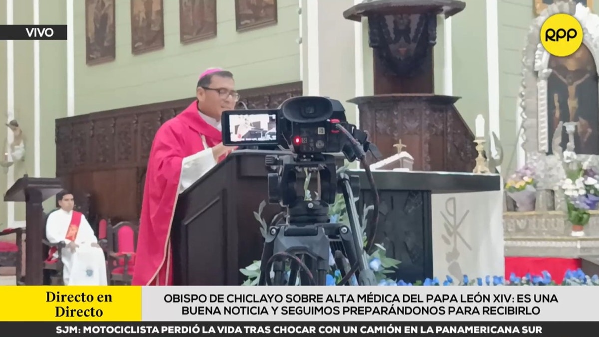 Obispo de Chiclayo sobre alta médica del papa León XIV: "Seguimos preparándonos para recibirlo con gratitud"
