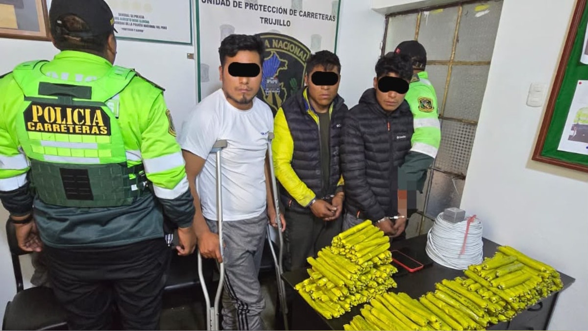 La Libertad: PNP incautó más de 300 explosivos durante operativo en el sector de Quesquenda