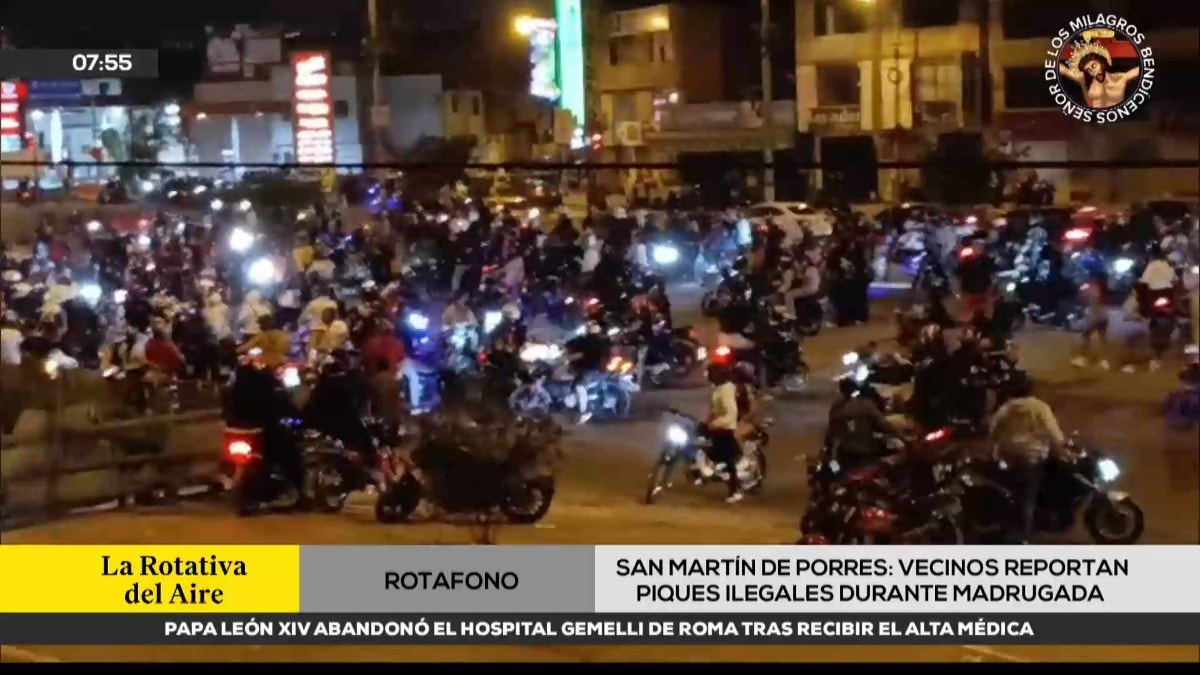 "Esto viene sucediendo por más de un año": vecinos de SMP denuncian que decenas de sujetos en moto hacen piques en Canta Callao