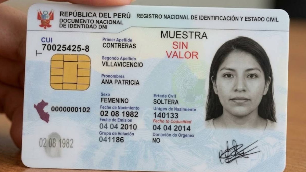 Reniec anuncia campaña de DNI electrónico gratuito hasta el 25 de octubre: sedes y beneficiarios