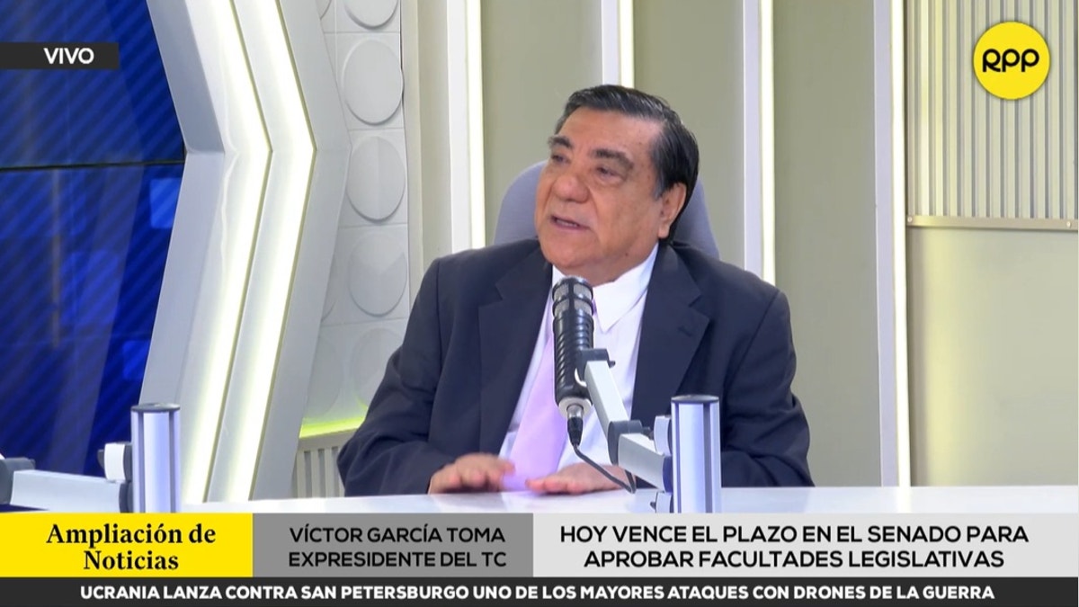 Víctor García Toma: "El Senado es un órgano de revisión y tiene la facultad de modificar la propuesta de la Cámara de Diputados"