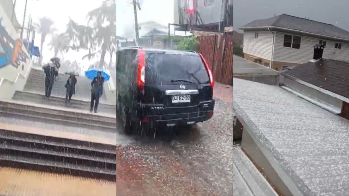 Chile declara en alerta roja a región Metropolitana de Santiago por lluvias intensas, granizo y riesgo de aluviones