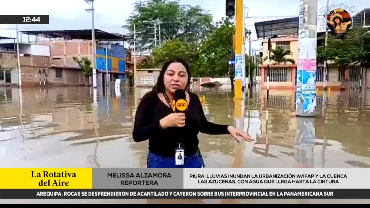 Piura: lluvias intensas inundan colegios y viviendas en urbanización AVIFAP-Las Azucenas
