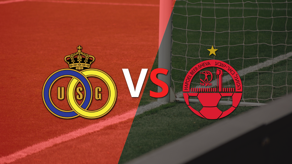 Europa League: Se enfrentan U. Saint-Gilloise y Hapoel Beer-Sheva por la fecha 3