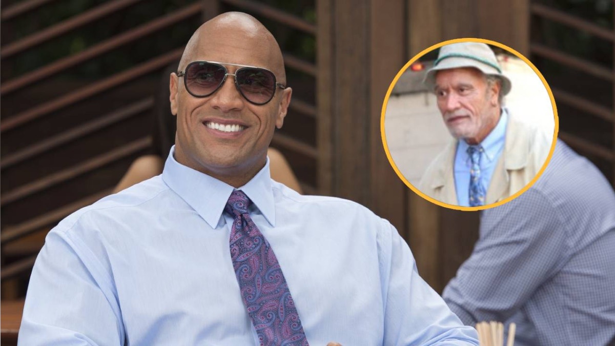 ¡Irreconocible! Dwayne 'La Roca' Johnson reaparece con un aspecto envejecido para su nueva película [FOTOS]