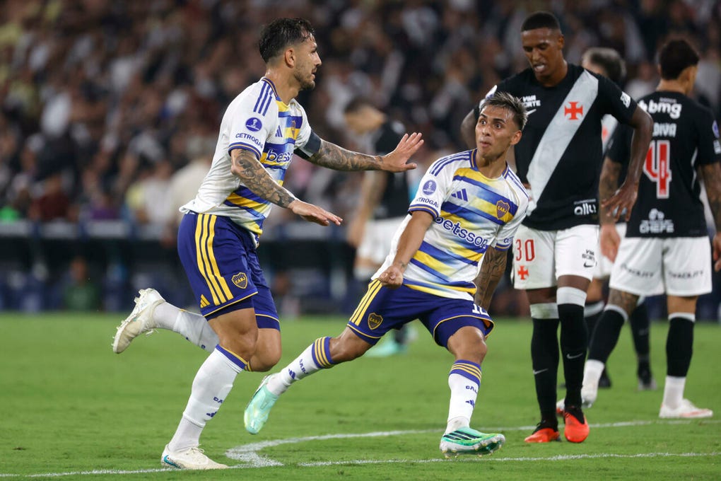 Leandro Paredes marcó el gol de la clasificación para Boca.