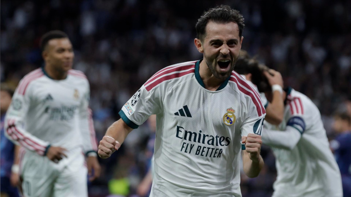 Pase a la red: así fue el primer gol de Bernardo Silva con la camiseta del Real Madrid [VIDEO]