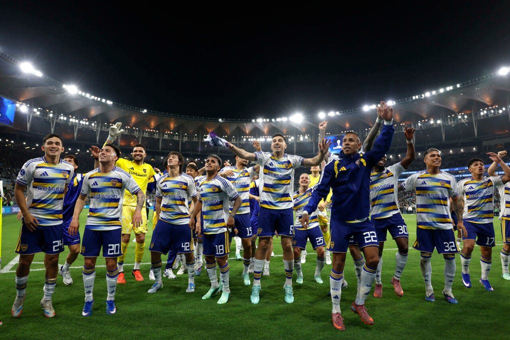 Boca Juniors celebró a lo grande el 3-1 que logró en el mítico Maracaná.