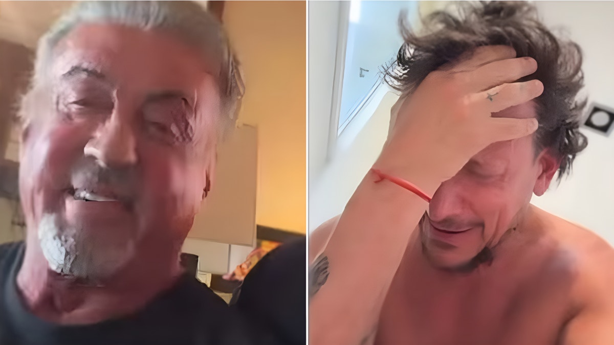 Sylvester Stallone hizo una videollamada y emocionó hasta las lágrimas a actor argentino que lo interpretó en el teatro