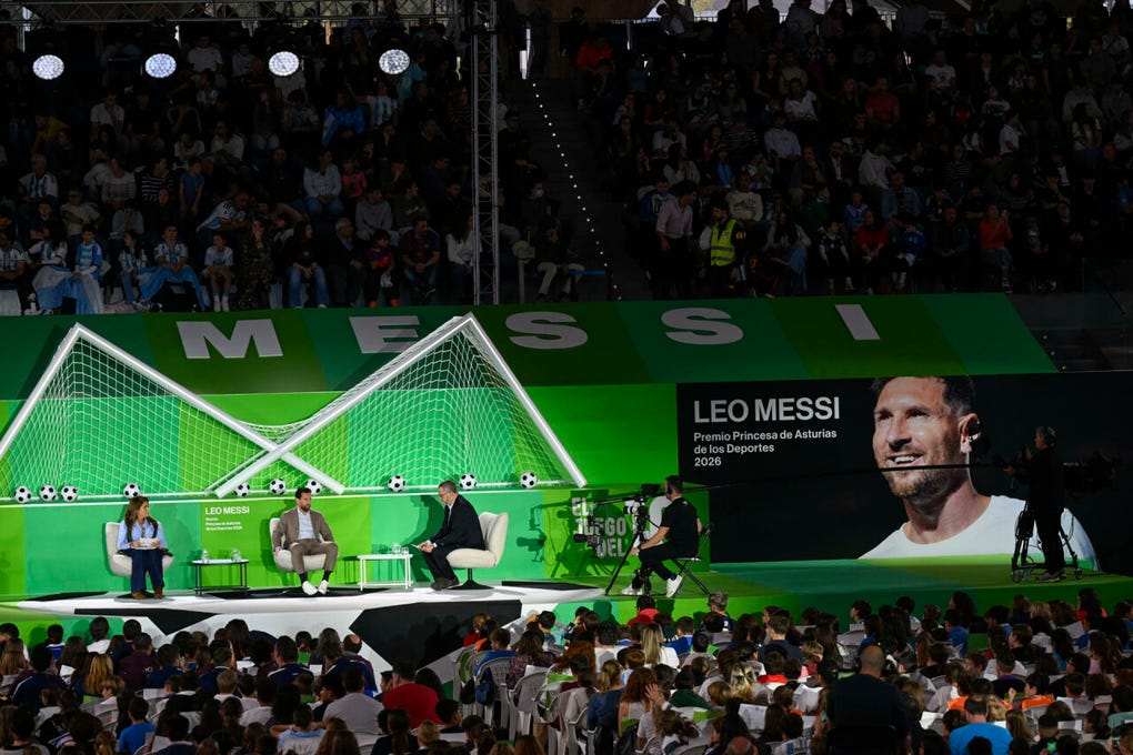 Este viernes, Lionel Messi recibirá el Premio Princesa de Asturias de los Deportes.