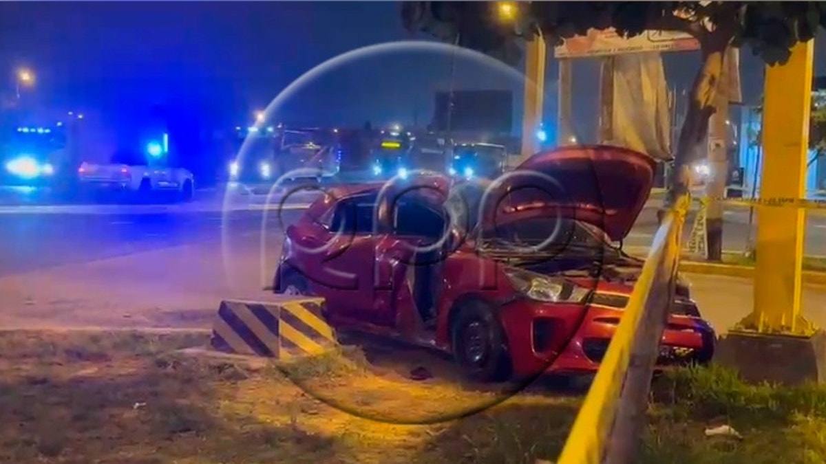 Ate: un muerto y dos heridos en aparatoso accidente en la Carretera Central