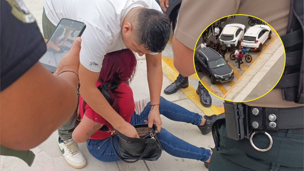 Detienen a mujer sindicada de robar celulares de alta gama en San Miguel [VIDEO]
