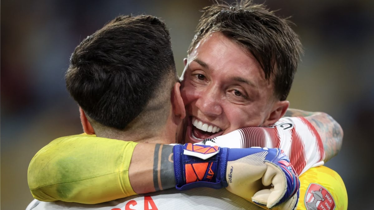 Fernando Muslera tras la clasificación de Estudiantes: "El fútbol, en definitiva, da revancha" [VIDEO]