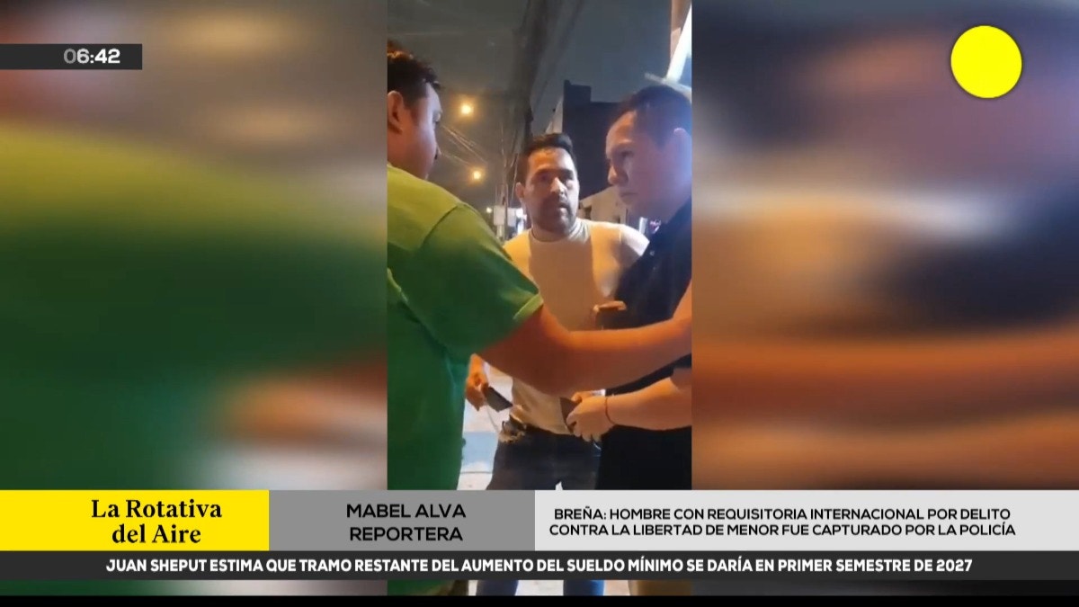Breña: capturan a hombre requisitoriado por presunto delito contra la libertad sexual de una menor