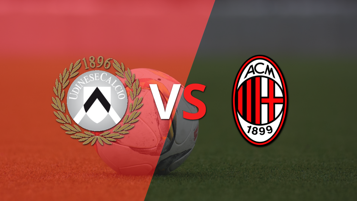 Serie A: Udinese quiere volver a festejar frente a Milan