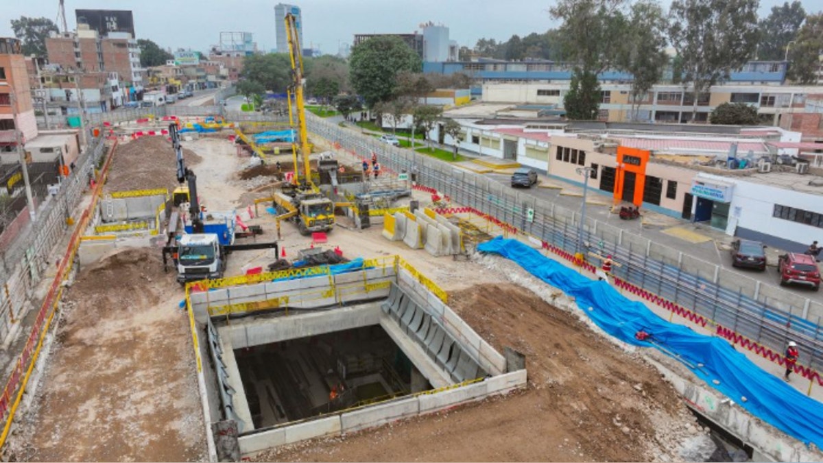 Línea 2 del Metro: Ositrán anunció que obras llegan al 81 % de avance