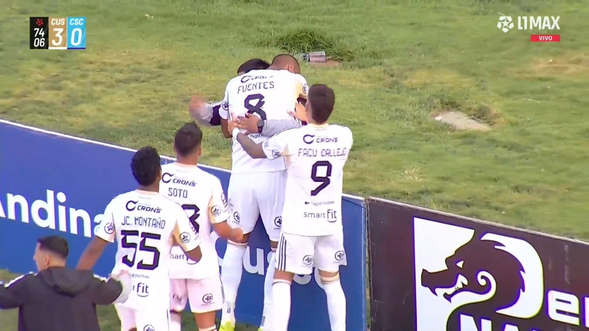 Cusco FC anotó el 3-0 ante Sporting Cristal tras el tremendo cabezazo de Aldair Fuentes [VIDEO]