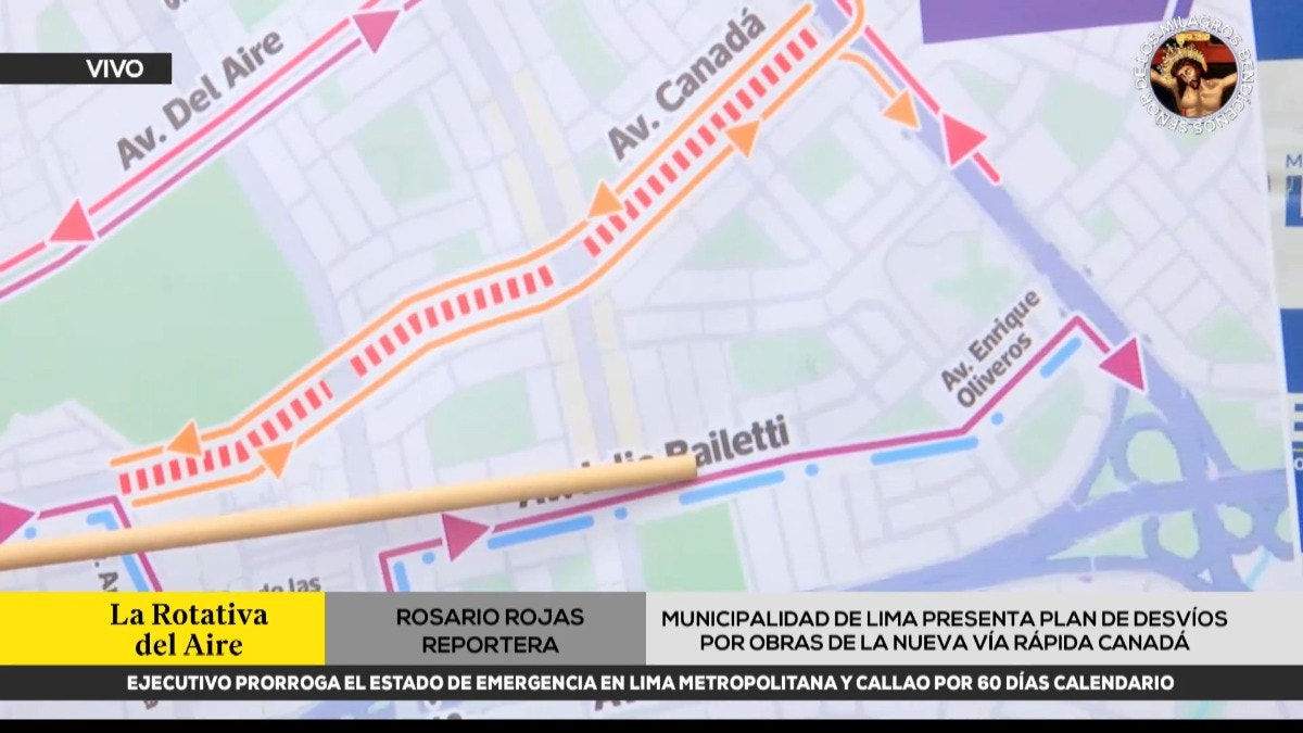Cerrarán tramo de la avenida Canadá para construcción de vía rápida: estos son los desvíos para vehículos particulares