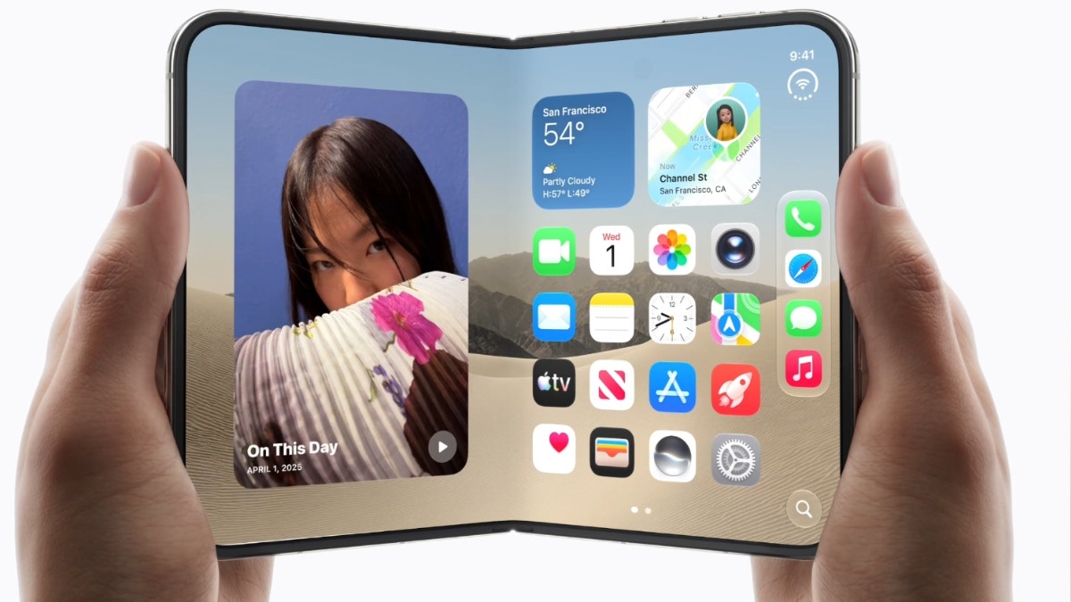 Apple admite fallas en la pantalla plegable de un "pequeño número de unidades" del iPhone Duo y ofrece recambios