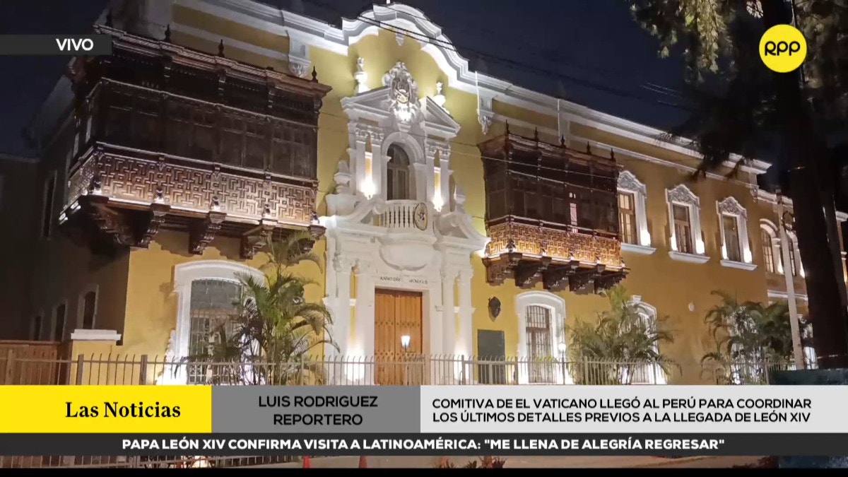 Comitiva del Vaticano llegó al Perú para coordinar detalles previos a la llegada de León XIV